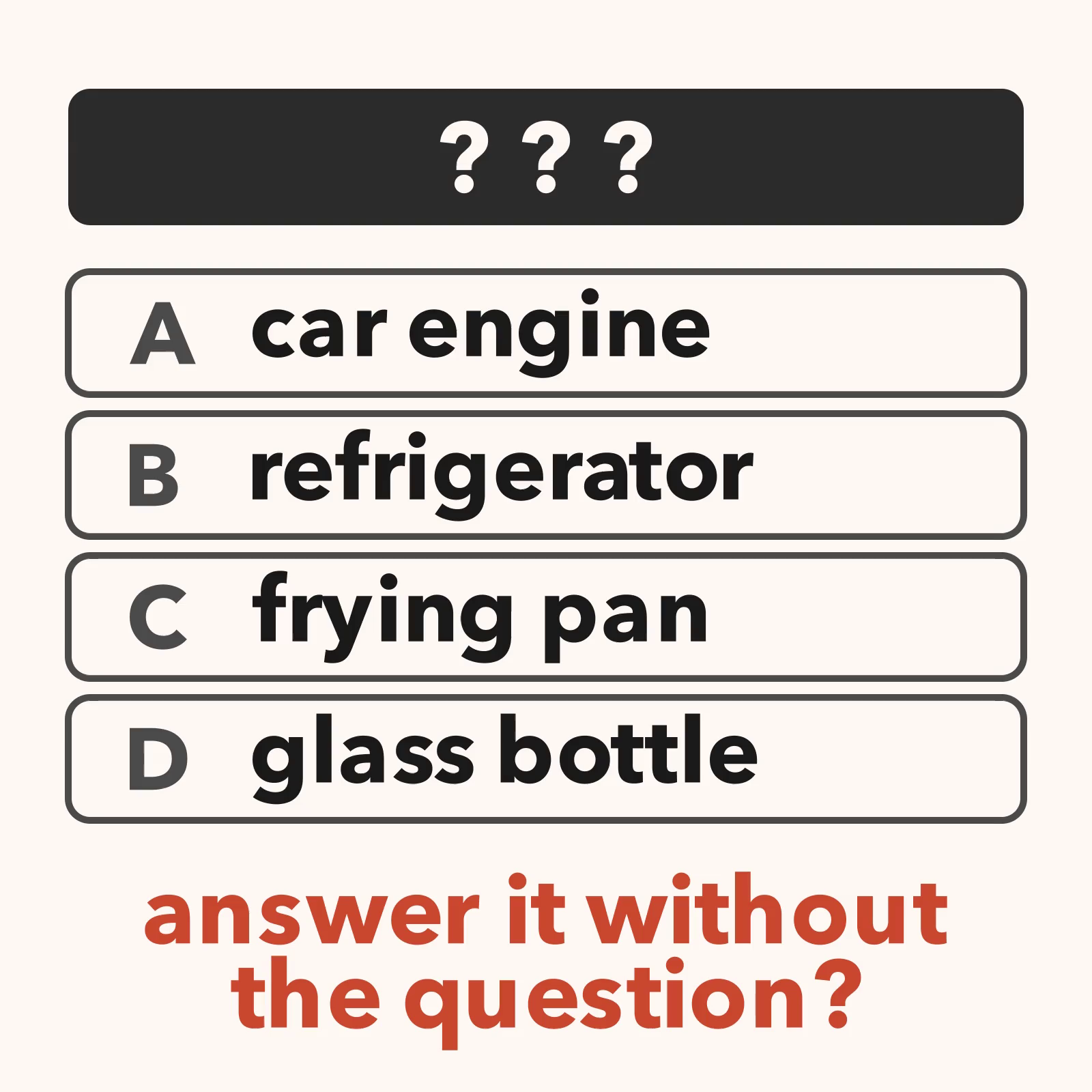 Test-Time Reasoners Are Strategic Multiple-Choice Test-Takers preview